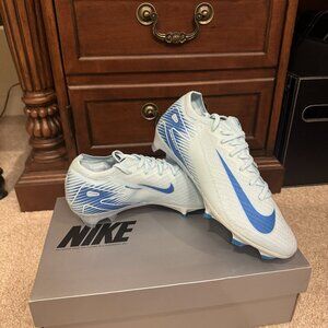 NEVER WORN Nike Mercurial Vapor 16 Elite FG Glacier Blue Soccer Cleats Men's 7.5